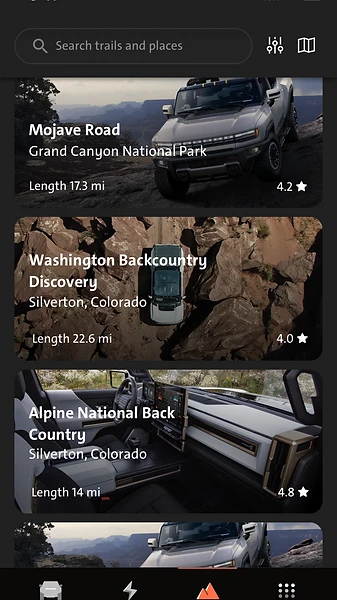 Trip images feature